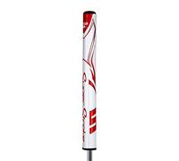 SUPERSTROKE ZENERGY TOUR 1.0 PUTTER GRIP - WHITE / RED