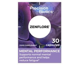 Zenflore by PrecisionBiotics - Menopause and Perimenopause - Probiotics with B Vitamins - for Mental Performance and Fatigue - Hormone Regulation for Women - 30 Capsules