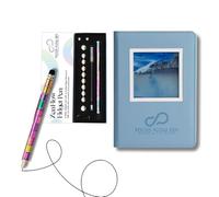 ZenFlow Magnetic Fidget Pen + Powder Blue FlowNote Sand Art Notebook Bundle - 3-in-1 Stress Relief Pen, A5 Mindfulness Journal, Focus & Creativity Gift for Students, Professionals & Teens
