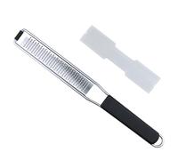 Zenfony Cheese Grater & Lemon Zester, Stainless Steel Kitchen Fine Cheese Grater, Effortlessly G-Rate with Protective Cover for Cheese, Lemon, Ginger, Nutmeg, Garlic