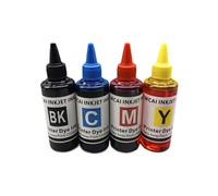 Zenfora 4PC 100ML Refill Dye Ink Compatible With Officejet Pro 8120 8123 8133 8130 Printer For 924XL 925XL 923XL