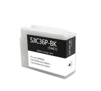 Zenfora 80ML T44C1 SJIC36P 36P Ink Cartridge Compatible With CW C6000Ae CW C6000Pe CW C6500Ae CW C6500Pe Printer With Chip(SJIC36P T44C1-BK)