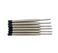 Zenfora Ballpen Refill 1mm Tip 98.4mm Rolling Ball Pen German Ink Compatible With FTIS 1782467(6pcs Black)