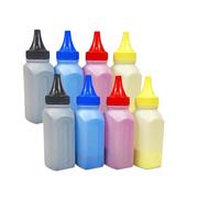 Zenfora Color Toner Cartridge Powder Compatible With 210A CF210A CF211A CF212A CF213A 131A Pro 200 M251n M251nw M276n M276nw(2set 40gX4color)