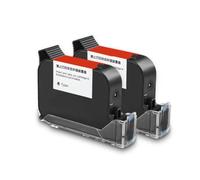 Zenfora Eco Solvent Ink Cartridge 2588 Black Thermal Handheld Printer Ink Cartridge Compatible With 600DPI Portable Expiry Date 12.7mm Inkjet Coder(1 Water-based ink)