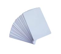 Zenfora Glossy White Blank Inkjet Printable PVC Card Plastic ID Card Business Card Compatible With Inkjet Printer(10pcs)