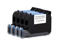 Zenfora Ink Cartridge 12.7mm A Level Adhesion JS12 Compatible JS12 Quick Fast Dry Eco Solvent Handheld Online Inkjet Printer Compatible With(1 Yellow Cartridges)