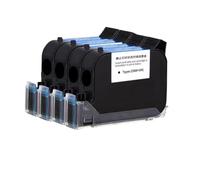 Zenfora Ink Cartridge 2588 42ML Black Red Blue Green Quick Drying 12 7mm Print Height Compatible With Handheld Inkjet Printer(1 Blue)