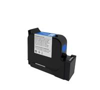 Zenfora Ink Cartridge 42ML Black Red Blue Green Quick Drying 25.4mm Print Height Compatible With Handheld Inkjet Printer(25.4ml Blue)