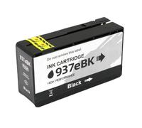 Zenfora Ink Cartridge 937 937E 937XL Compatible With Officejet Pro 9110B 9120B 9130b 9720 9730 9110e 9120e 9130e 9720e 9730e(1PC Black)