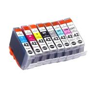 Zenfora Ink Cartridge CLI 42 CLI-42 CLI42 Compatible With PIXUS Pro-100 Pro 100 100S Printer(1 set 8pcs)