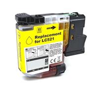 Zenfora Ink Cartridge Compatible With DCP-J1260W J1310DW J1313DW J1360DW J1460DW Printer 1pcs To 4pcs European Version LC521 LC521BK(LC521-1pcs Y)