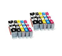 Zenfora Ink Cartridge PGI770XL CLI771XL Compatible With MG5770 MG6870 MG7770 TS5070 TS6070 TS8070 Printer(2set 10pcs)