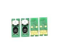 Zenfora Maintenance Box Puce T6711 Compatible With Pro WF 7110 PX M5040F S5040 M5041F S740 M740F M741 FPX 205 PX 605F 605FC3 605FC5 675F(5PCS Chip)