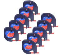 Zenfora Non Laminated 3 10PK Compatible With Labels 91330 91331 LT16952 Black Print On White Plastic Paper Tape 12mm(10PK Red(Plastic))