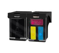 Zenfora Refillable 63XL 63 XL Refillable Cartridge Compatible With 63 Deskjet 1110 1111 1112 2130 2131 2132 Printers(1 BK 1 Color)