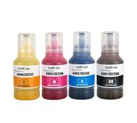 Zenfora Sublimation Compatible Color Bulk Water Based Bottle Refill Ink T49N T49N1 T49N2 T49N3 T49N4 Compatible With SC F500(1 SET 4pcs)