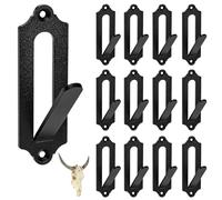 ZENFUN 12 Packs Mount Skull Hanger, European Style Deer Head Bracket, Wall Mount for Antelope with Simple Easy Installation Kits, Antler Mounting Kit