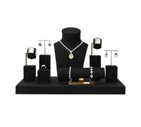 Zeng25liangOu-12 jewellery stand Jewelry Display Rack Light Luxury Portrait Rack Earrings Watch Bracelet Necklace Counter Jewelry Storage Display Racks for Display and Storage