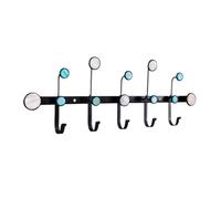 Zeng25liangOu-12 Multi Hooks Entrance Wall Mounted Coat Rack Creative Metal Clothes Hooks for Hats, Keys, Bags, Coats Space Saving(Large)