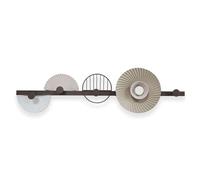 Zeng25liangOu-12 Multi Hooks Simple Fashion Clothes Hooks Light Luxury Entry Door Hanger Wall Hanging Creative Entrance Storage Racks Space Saving