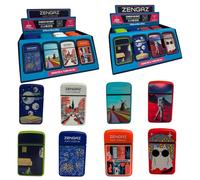 ZENGA AMSTERDAM Jet Lighter, Windproof, Electronic, Refillable, Jet, Gas, Turbo, Blowtorch, Transparent, See Through, Clear Lighter