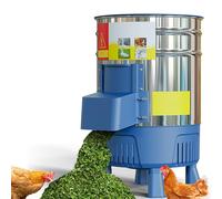 zenggp Feed Mill Grinder, Electric Commercial Grain Grinder With 25L Stainless Steel Bucket, High Efficiency Grinding, For Crushing Straw Grass Vegetables Fruits Potatoes(Size:1800W)