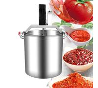 ZengHeBloom Chocolate Paste Heat Mixing Machine Commercial Automatic Food Mixer with 4 Blade Stirring Scraper,with Mixing Shaft and Steady Scraper for Soup, Chili Sauce, Beverages, Jam, and Porridge