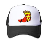 zengjiansm Super Pizza With Red Cloak Mesh Baseball Caps Kid's Trucker Hat Boy Girl