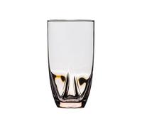 ZengL263NgS Drinking Glasses Diamond Shaped Stemless Drinking Glasses Lead-Free Glass Cups(Pink,Large)