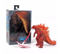 ZENGON Burning Crimson Kaiju Figure - 18cm Tall Nuclear Explosion Monster King Model, Collectible Burning Form Statue
