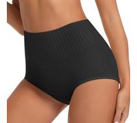 ZENGSING Women Butt Lifter Shapewear Panties, High-Waisted Tummy Control Knickers, Tummy Control Panty Body Shaper for Women, Hi-Waist Trainer Butt Lifter (UK, Alpha, 3XL, Regular, Regular, Black)