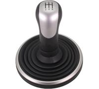 zengxi Gear Stick Cover for Ford for Fiesta for Fusion 2002-2008 MT 5 6 for Speed Handle Boot Cover Gaiter(5 Sliver Gaiter)
