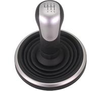 zengxi Gear Stick Cover for Ford for Fiesta for Fusion 2002-2008 MT 5 6 for Speed Handle Boot Cover Gaiter(6 Sliver Gaiter)