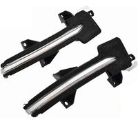 zengxi Rear-view mirror indicator lights Side Mirror Indicator Light for Accord For Inspire 2018 2019 2pcs(Silver)