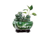 ZENGXJYCQINGJIANG Cascading Fountain Indoor Fountain Tabletop Fountains Home Office Decor, to Grow Plant Hebs by Yourself(XL)