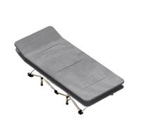 ZENGXJYCQINGJIANG Outdoor folding bed Outdoor Camping Camping Bed, Simple Folding Bed, Accompanying Bed, Single Person Office Nap Bed, Outdoor Military Bed Patio lounger bed(Large)