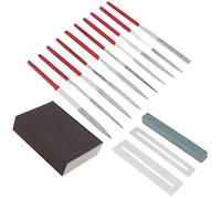 ZENGXUE 14PCS Guitar Ukulele Fret Repair Tool Kit Grinding Stone Sponge Frets Nut Polishing Making Tool Set Luthier Tools