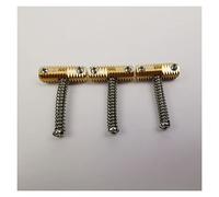 ZENGXUE 3 Pcs 10.8mm Brass Compensated Thread Saddles Set With Wrench Part For Tele TL Electric Guitar Bridge Parts Replacement