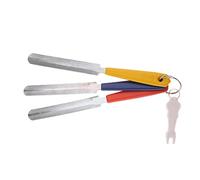ZENGXUE 3Pieces Double Edge Nut Making Tool With Bridge Pin Puller For Guitar Luthier Tool Luthier Tools