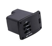 ZENGXUE 5 Pcs 2/3/4/5 Band Guitar EQ Series Active Guitar Equalizer Piezo Pickup With Micphone LCD Tuner Guitar Pickup Acoustic (Color : UK-2000)