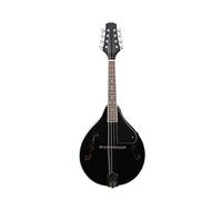 ZENGXUE Basswood Panel 8 String Mandolin Plucked Instrument Mandolin Sunset Black Mandolin Musical Instrument (Color : Black)