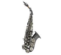 ZENGXUE Bb Saxophone Brass Black Nickel Professional Woodwind Instrument B Flat Sax With Case Sax Beginners Kit
