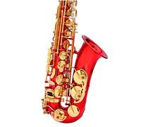 ZENGXUE E Alto Drop Sachs Crimson Paint Gold Beginners The Saxophone Sax Beginners Kit