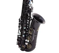ZENGXUE E Alto Drop Sachs Matte Black Carve Patterns Beginners The Saxophone Sax Beginners Kit
