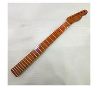 ZENGXUE Electric Guitar Neck 1pc Maple Electric Guitar Neck 21 Fret Maple Fretboard Abalone Dots Inlay