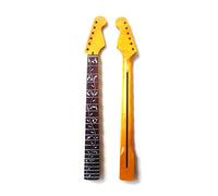 ZENGXUE Electric Guitar Neck 21 22 Frets Maple Electric Guitar Neck Yellow Guitar Accessories Parts (Color : 22frets)