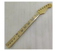 ZENGXUE Electric Guitar Neck 22 Frets Maple Electric Guitar Neck Maple Fretboard Inlay Stars Parts Replacement