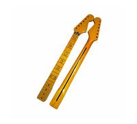 ZENGXUE Electric Guitar Neck 22 Frets Maple Electric Guitar Neck Maple Fretboard Inlay Stars Yellow Guitar Accessories