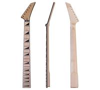 ZENGXUE Electric Guitar Neck Electric Guitar Neck 6 String Matte Finish Maple Fretboard 24 Fret For ST IBZ Guitar Parts